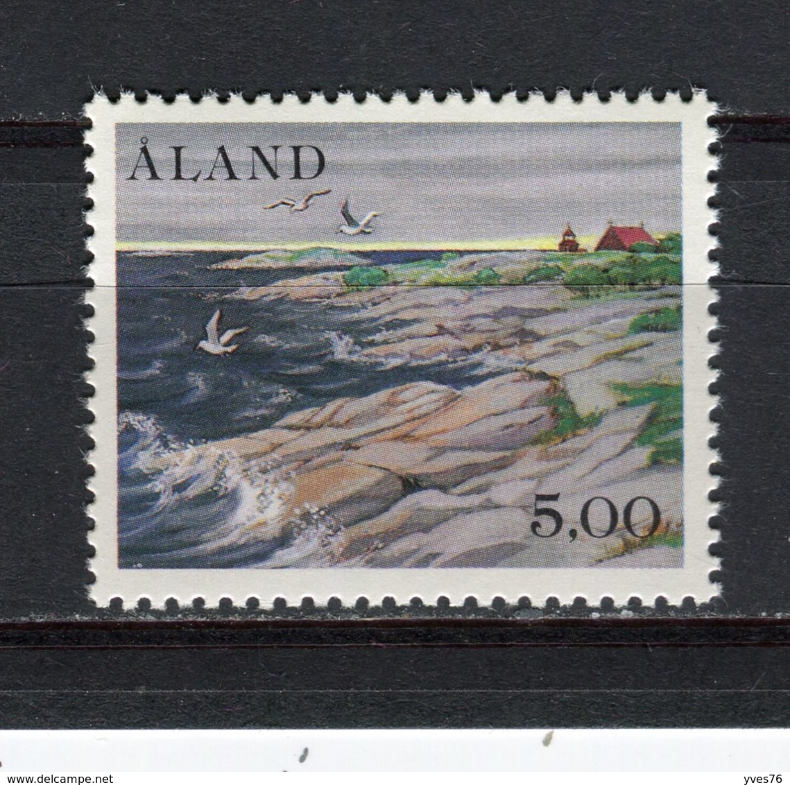 FINLANDE - ALAND - Y&T N° 12** - MNH - Vue D'une Grève - Aland