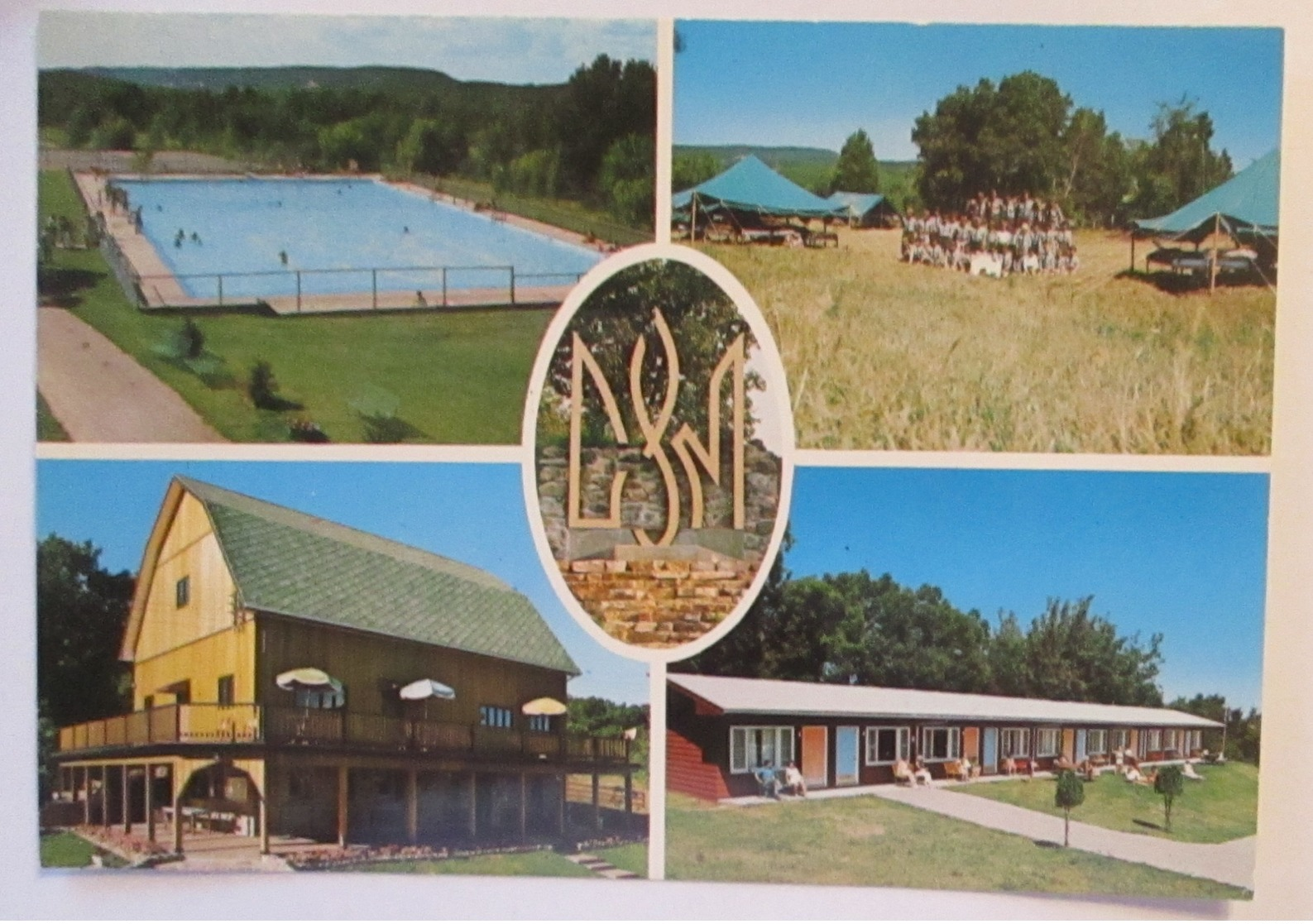 Ukraine (Exil) Diaspora  Ukrainian Boy Scouts Camp Baraboo Wisconsin (4202) - Ukraine