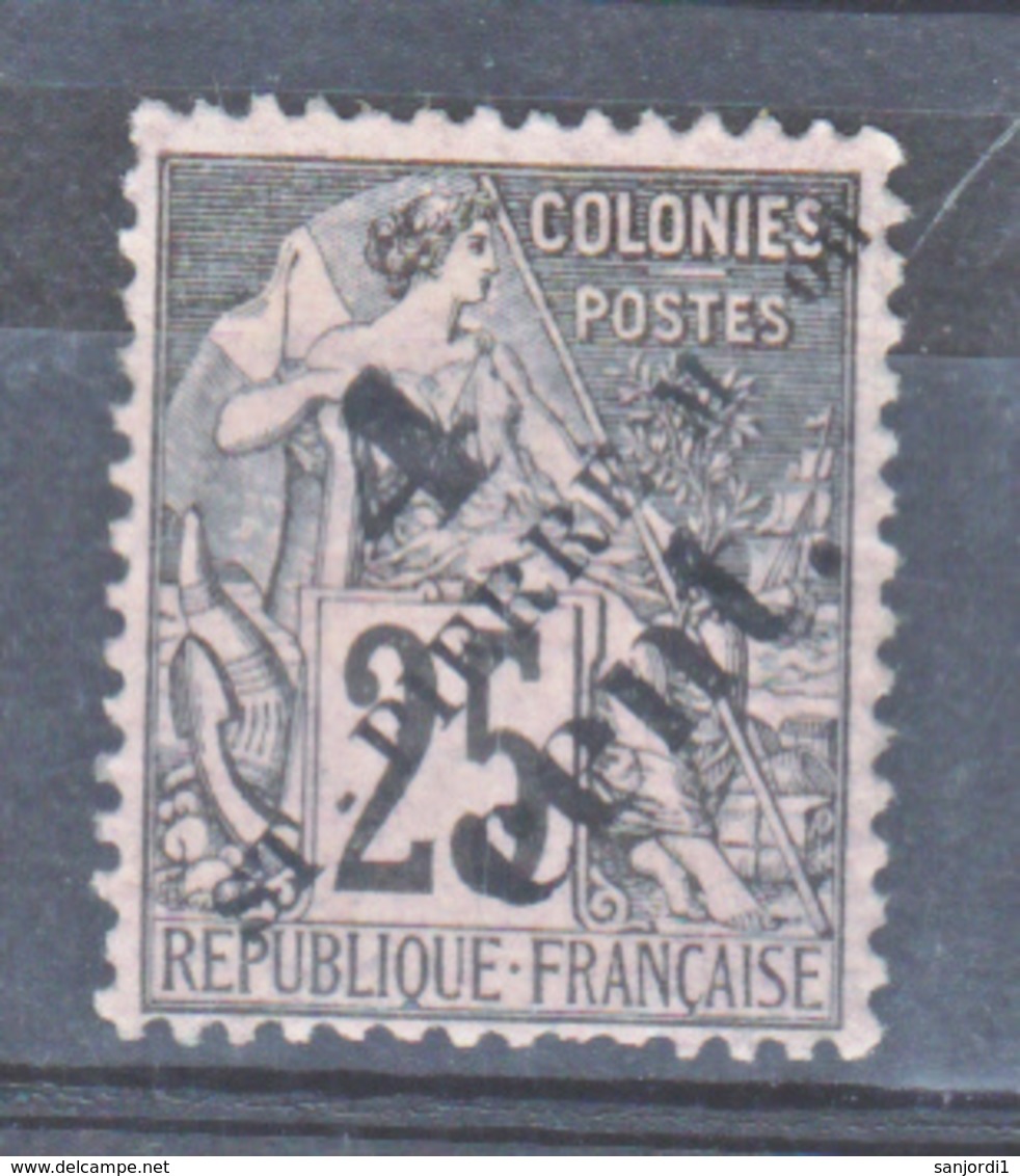 Saint Pierre Et Miquelon   42 Colonies Surchargé Neuf Avec Trace De Charnière Lourde * MH TB Aspect Con Charmela Cote 15 - Neufs