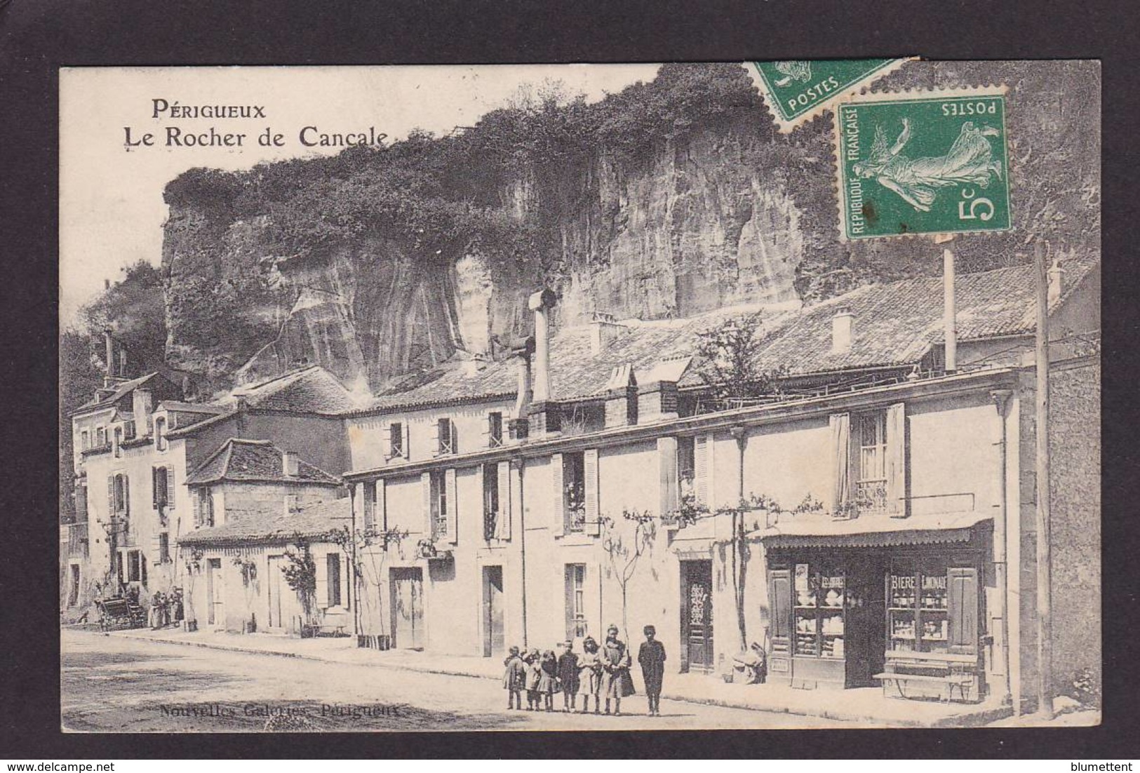 CPA Dordogne 24 Périgueux Circulé Commerce Shop Devanture Magasin - Périgueux