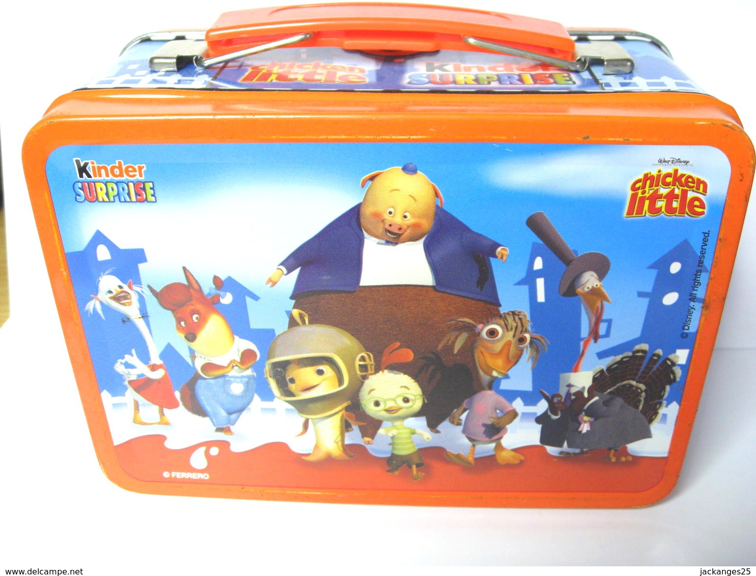 KINDER 2005 CHICKEN LITTLE 1 VALISETTE  MALETA  SUITCASE  KOFFER - Otros & Sin Clasificación