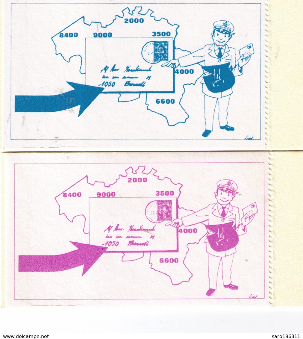 2 CARTON DE CARNET DEPART 0,01 / LIRE - Unclassified