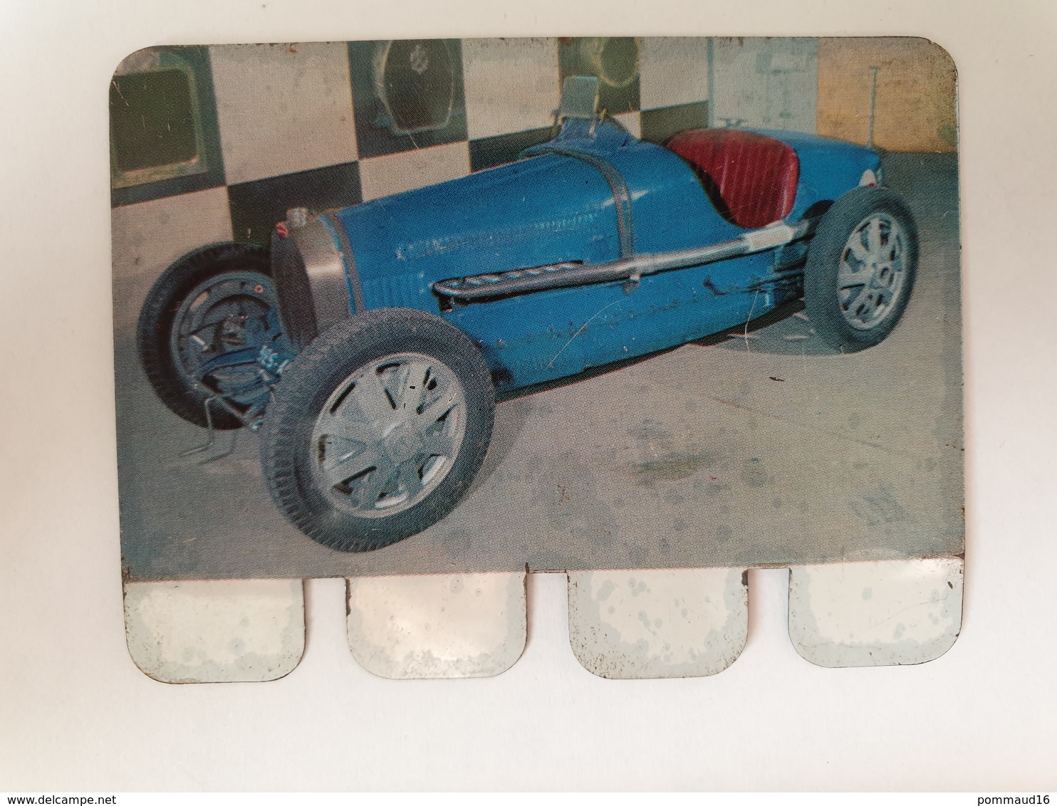 Bugatti 1927 - Plaquette Collection L'auto à Travers Les âges N°56 - Plaques En Tôle (après 1960)