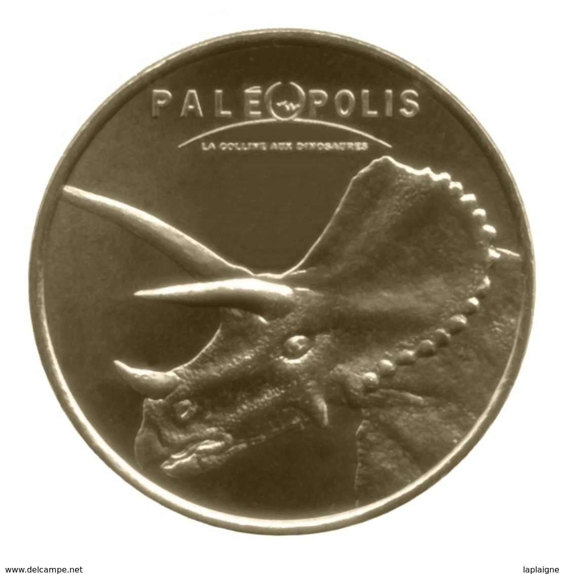 Monnaie De Paris , 2012 , Gannat , Paléopolis , La Colline Aux Dinosaures , Le Tricératops - Autres & Non Classés