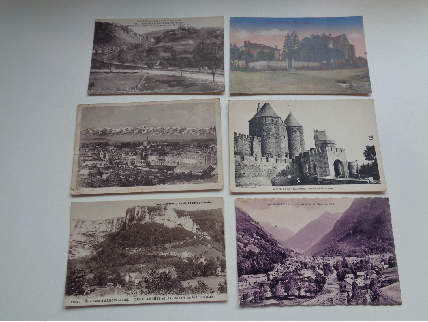 Lot de 60 cartes postales de France     Lot van 60 postkaarten van Frankrijk    - 60 scans