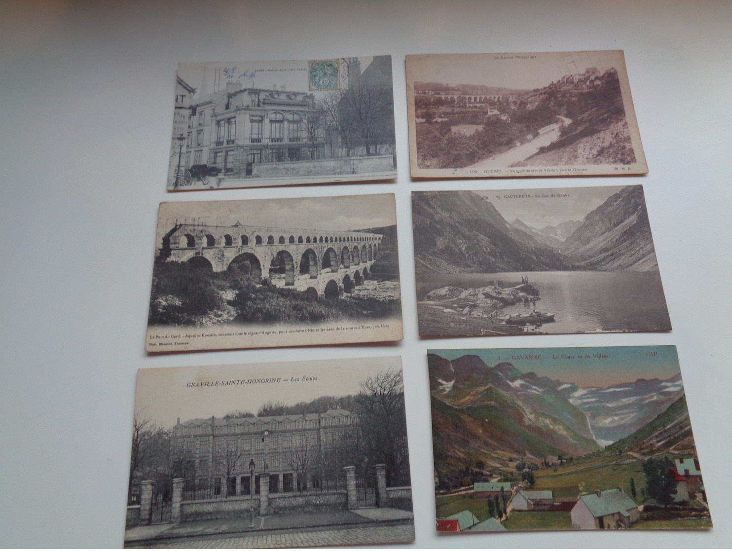 Lot de 60 cartes postales de France     Lot van 60 postkaarten van Frankrijk    - 60 scans