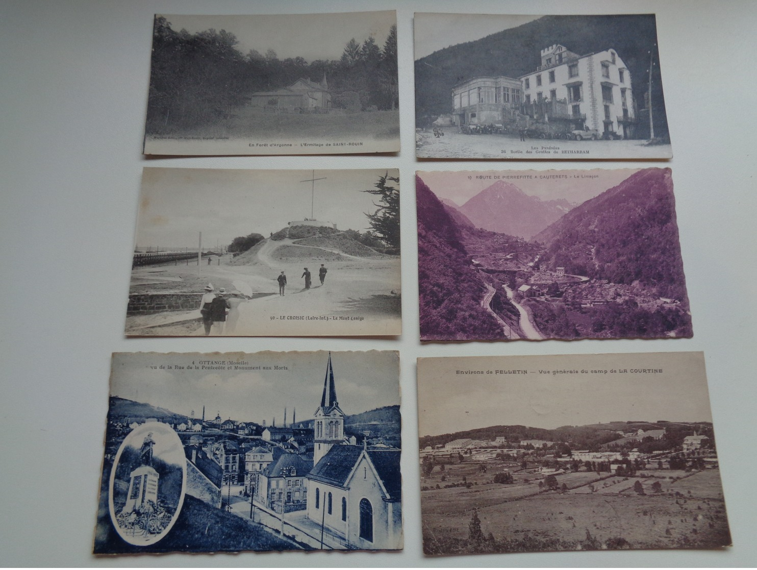 Lot de 60 cartes postales de France     Lot van 60 postkaarten van Frankrijk    - 60 scans