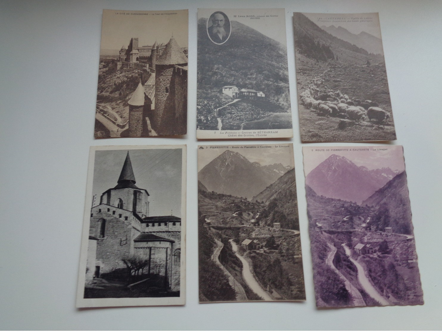 Lot de 60 cartes postales de France     Lot van 60 postkaarten van Frankrijk    - 60 scans