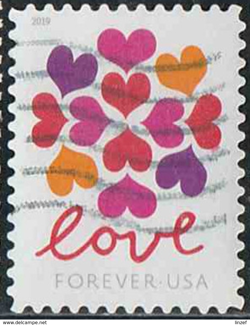 Etats-Unis 2019 Yv. N°5177 - Love - Oblitéré - Oblitérés