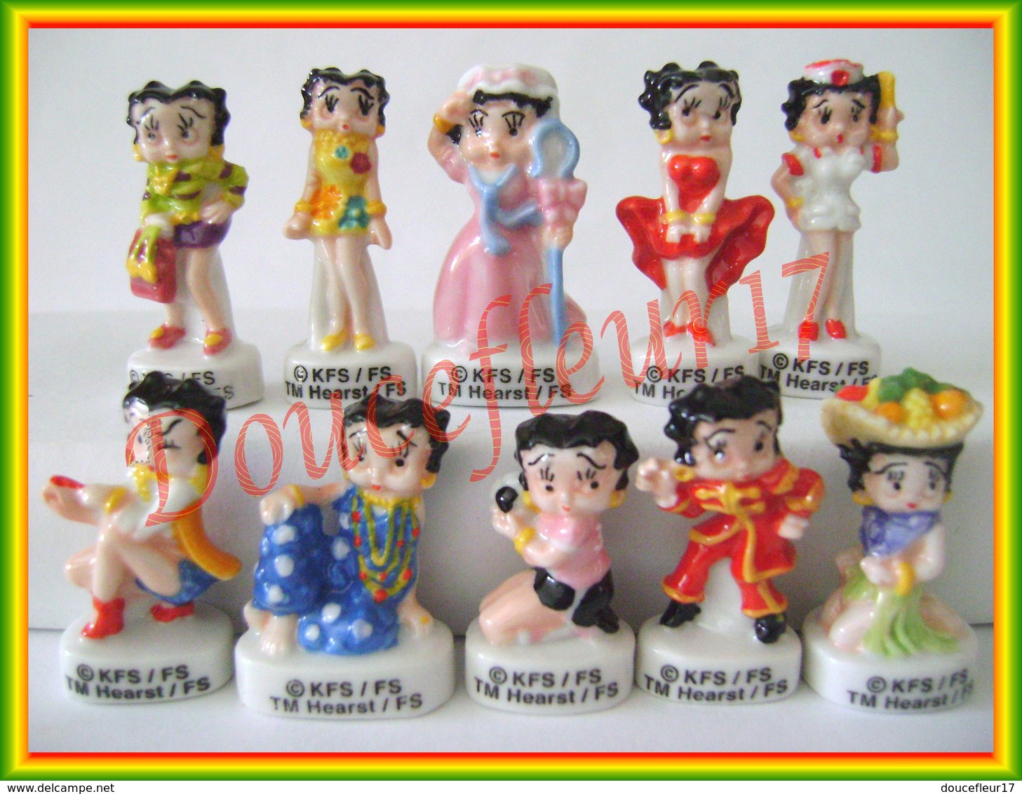 Betty Boop  .. Serie Complète... Ref. AFF : 34-2012 ... ( Panier 004) - Dessins Animés