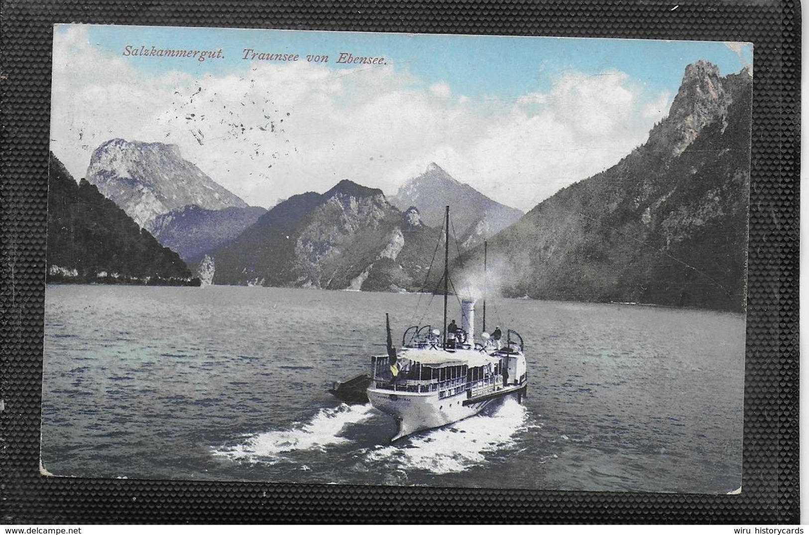 AK 0431  Traunsee Von Ebensee - Dampfer / Verlag Brandt Um 1906 - Ebensee