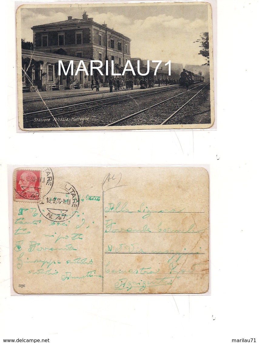 P658 JUGOSLAVIA ISTRIA CROAZIA MATTUGLIE ABBAZIA Stazione Posta Militare 47 18-9-1940 Viaggiata EX ITALIA - Yugoslavia