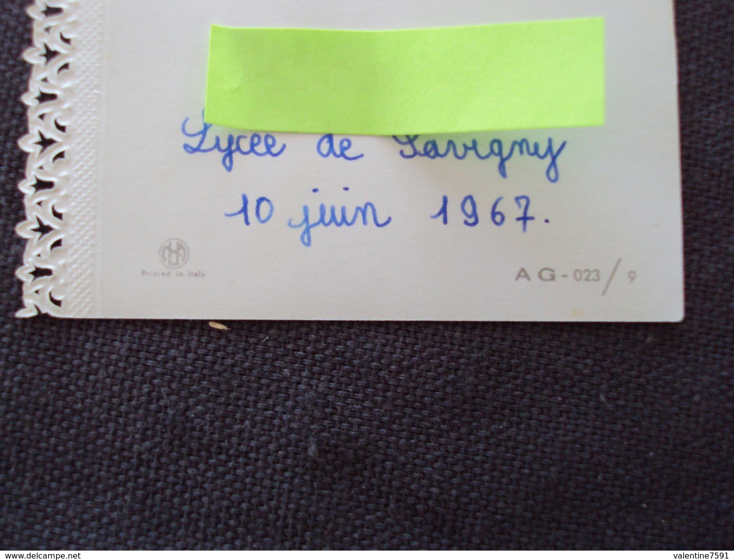 1960-69 -IMAGES PIEUSES     "communion Solennelle"         Net  0.20   Photo    15 - Religion & Esotérisme