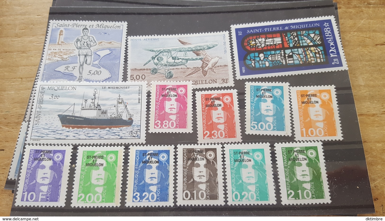 LOT 492451 TIMBRE DE COLONIE SPM NEUF** LUXE - Collections, Lots & Séries