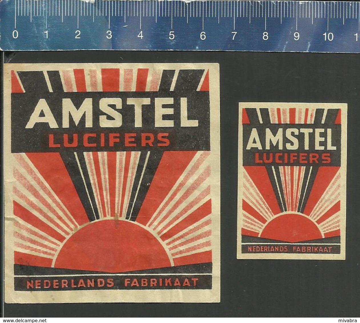 AMSTEL LUCIFERS ( Matchbox Labels The Netherlands) - Matchbox Labels