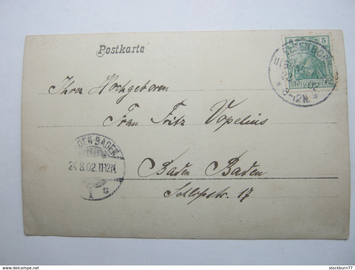 1902 , ELSENBORN - ÜBUNGSPLATZ  , Klarer KOS Stempel Auf Karte - Briefe U. Dokumente