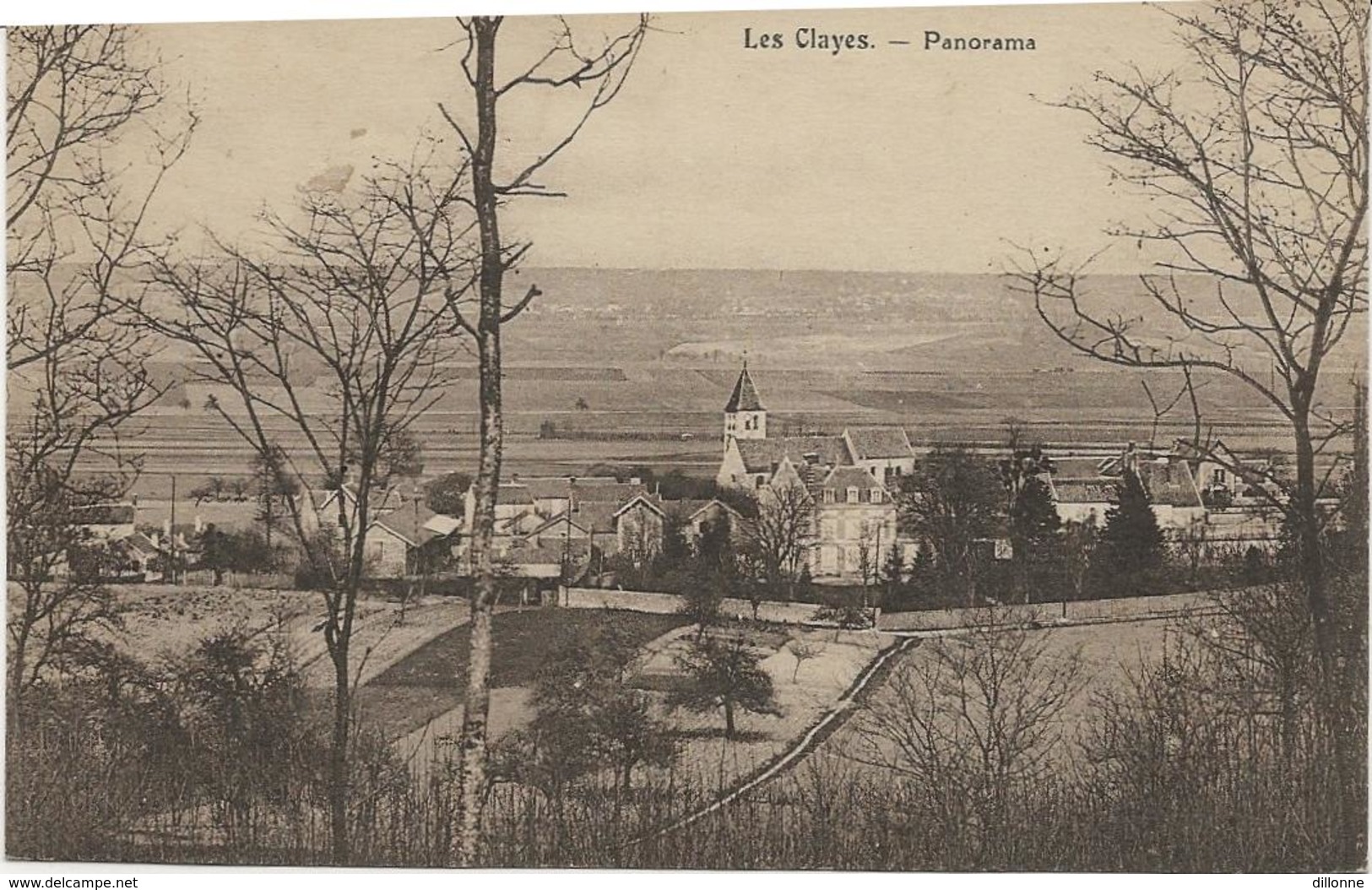 D 78   LES CLAYES  Panorama - Les Clayes Sous Bois