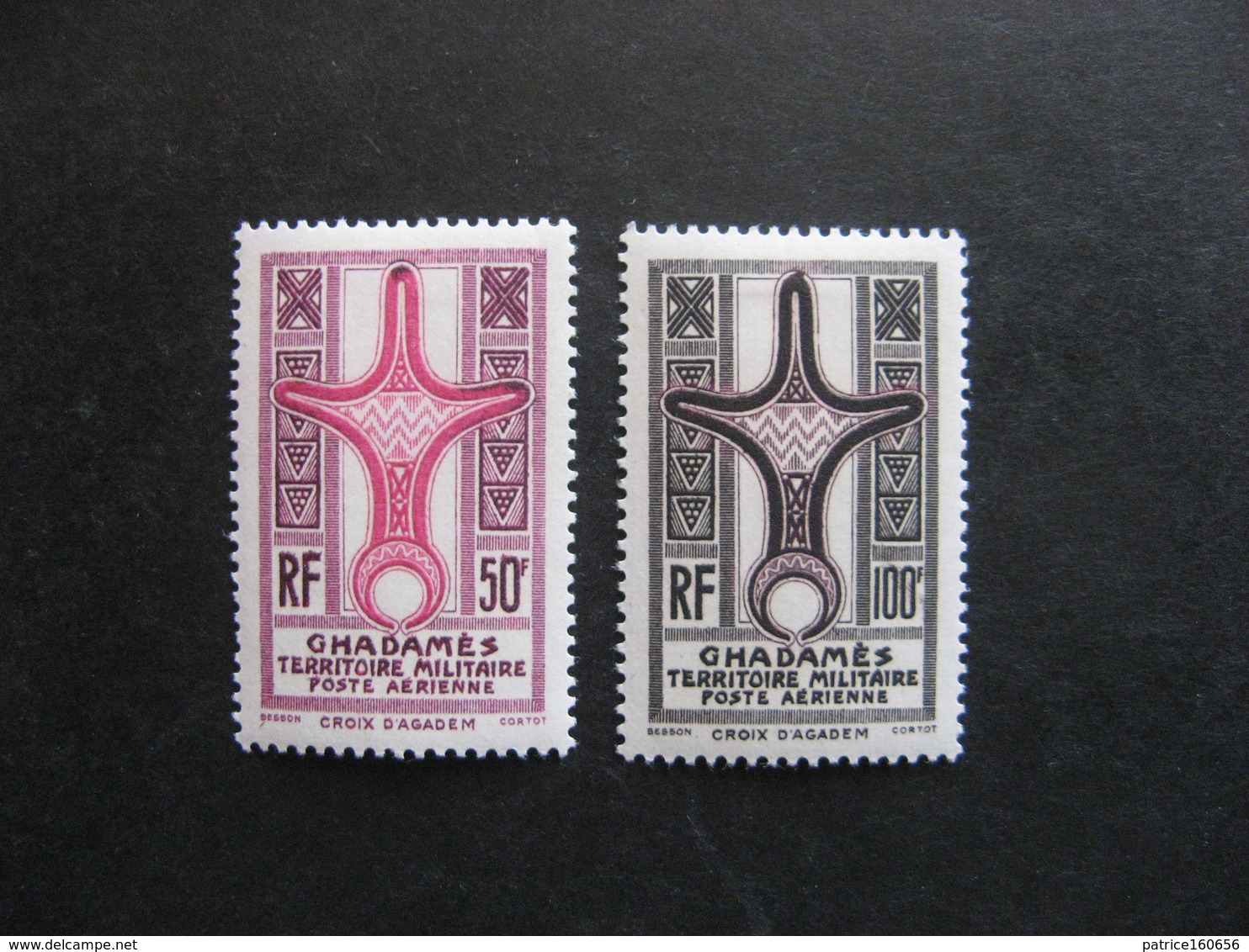 GHADAMES:  TB Paire PA  N°1 Et PA  N° 2, Neufs X . - Unused Stamps