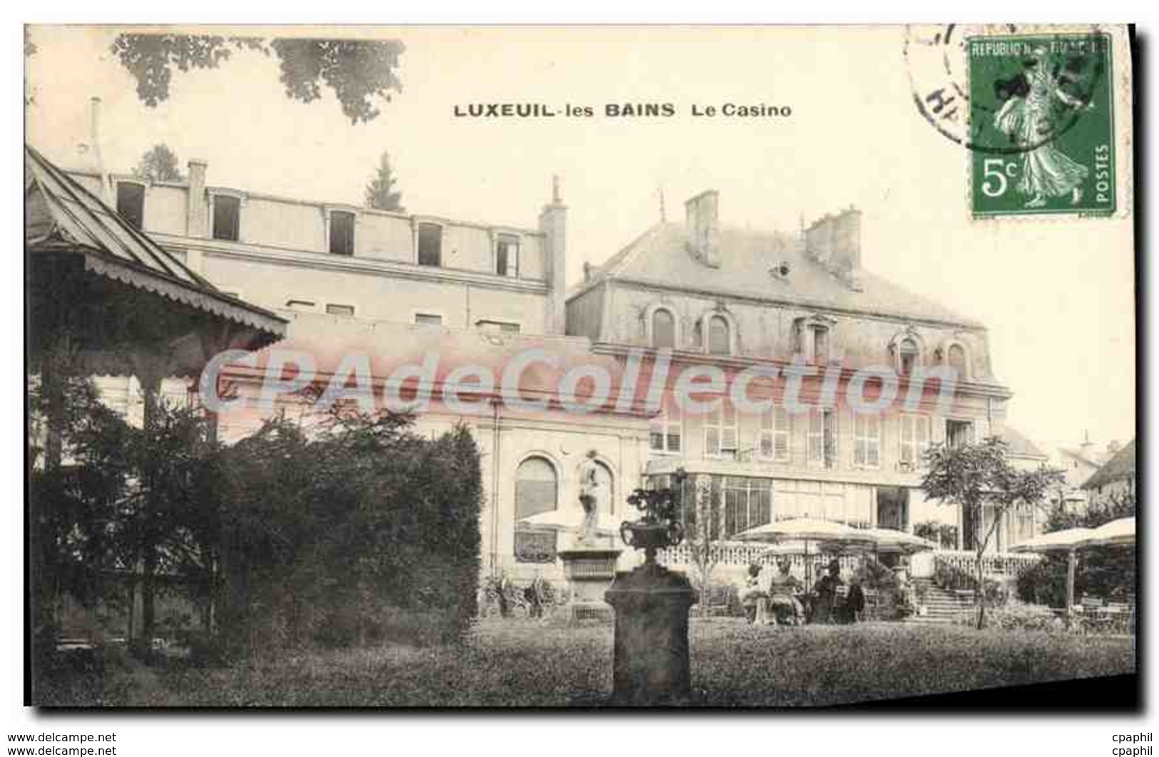 CPA Luxeuil Les Bains Le Casino - Luxeuil Les Bains