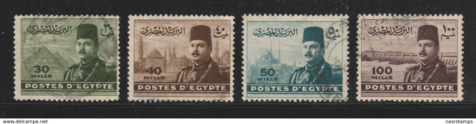 Egypt - 1944 - ( King Farouk ) - Used - Oblitérés