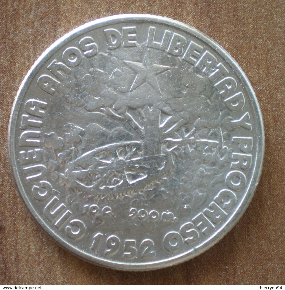 Cuba 40 Centavos 1952 UNC 1902 1952 50 Ans Republique Silver Argent Centavo Que Prix + Port Pesos Paypal Bitcoin - Cuba