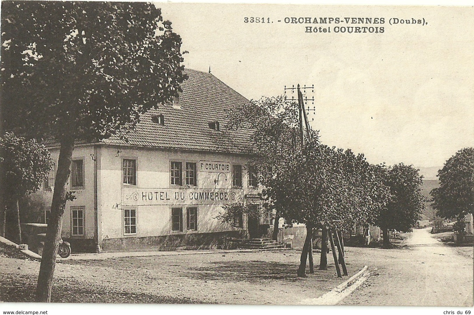 Orchamps Vennes Hotel Courtois - Autres & Non Classés