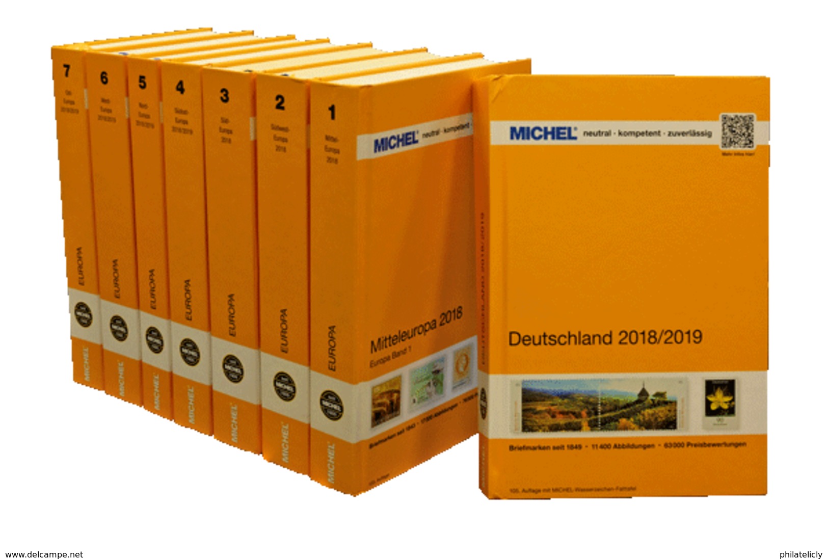 Michel Catalogues Europa 2018/2019 Set (EK1 To 7) - Andere & Zonder Classificatie