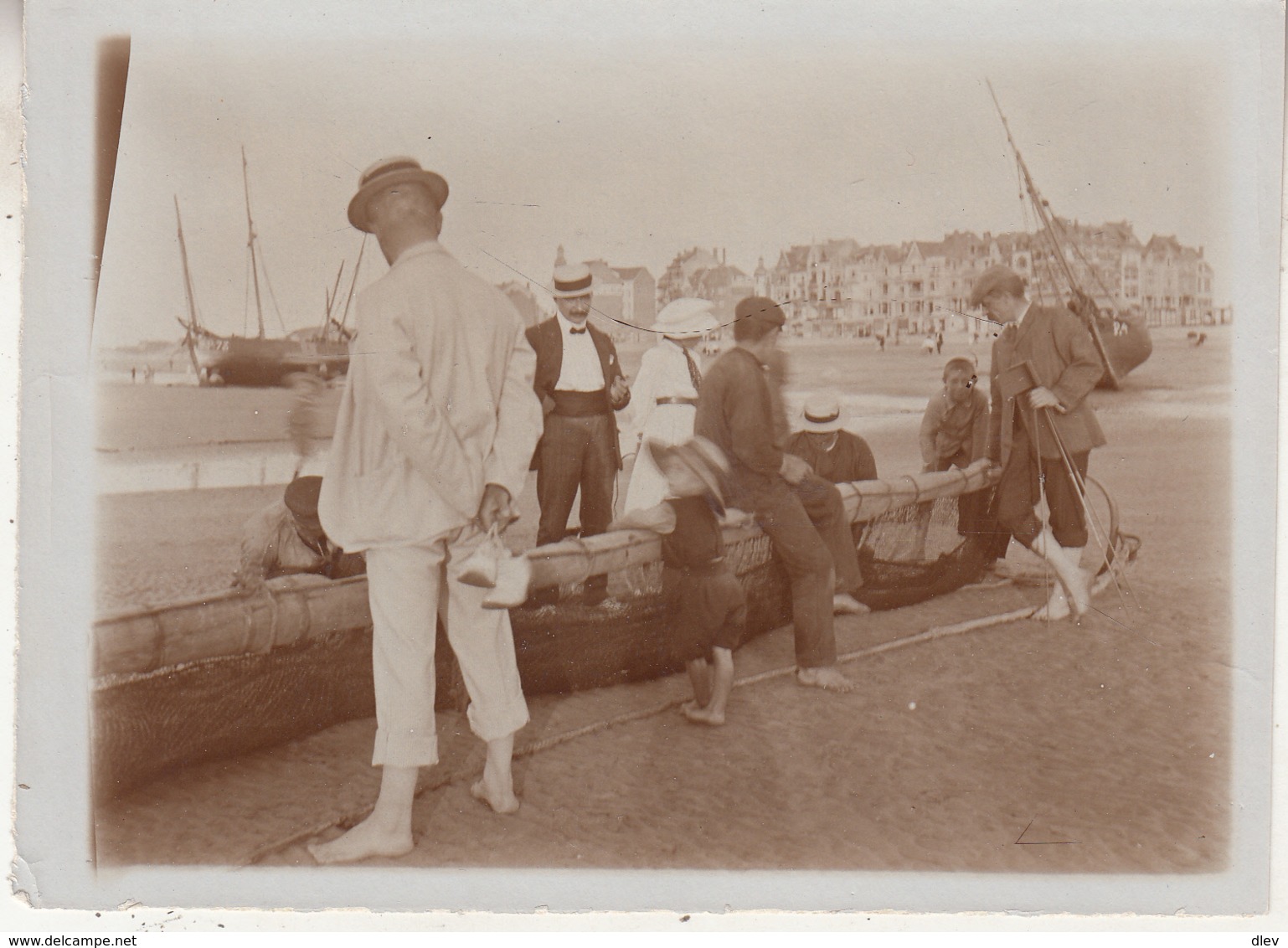 Strand - Te Situeren - Plage - à Situer - Foto 9 X 12 Cm - Lieux