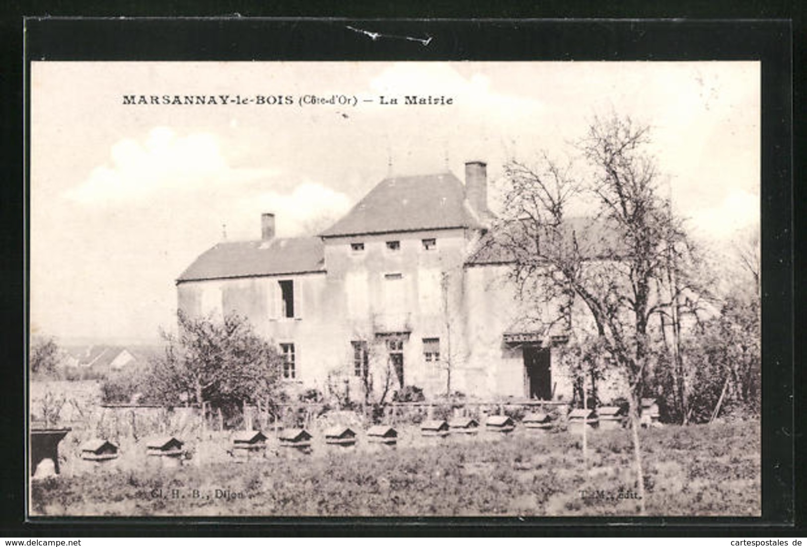 CPA Marsannay-le-Bois, La Mairie - Autres & Non Classés