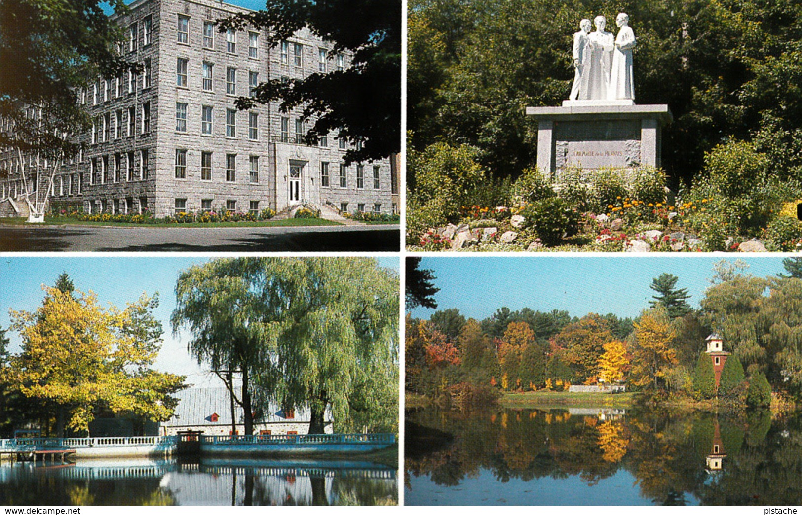 Pointe-du-Lac Trois-Rivières Québec - Frères Instruction Publique - Juvénat École School - 2 Scans - Trois-Rivières