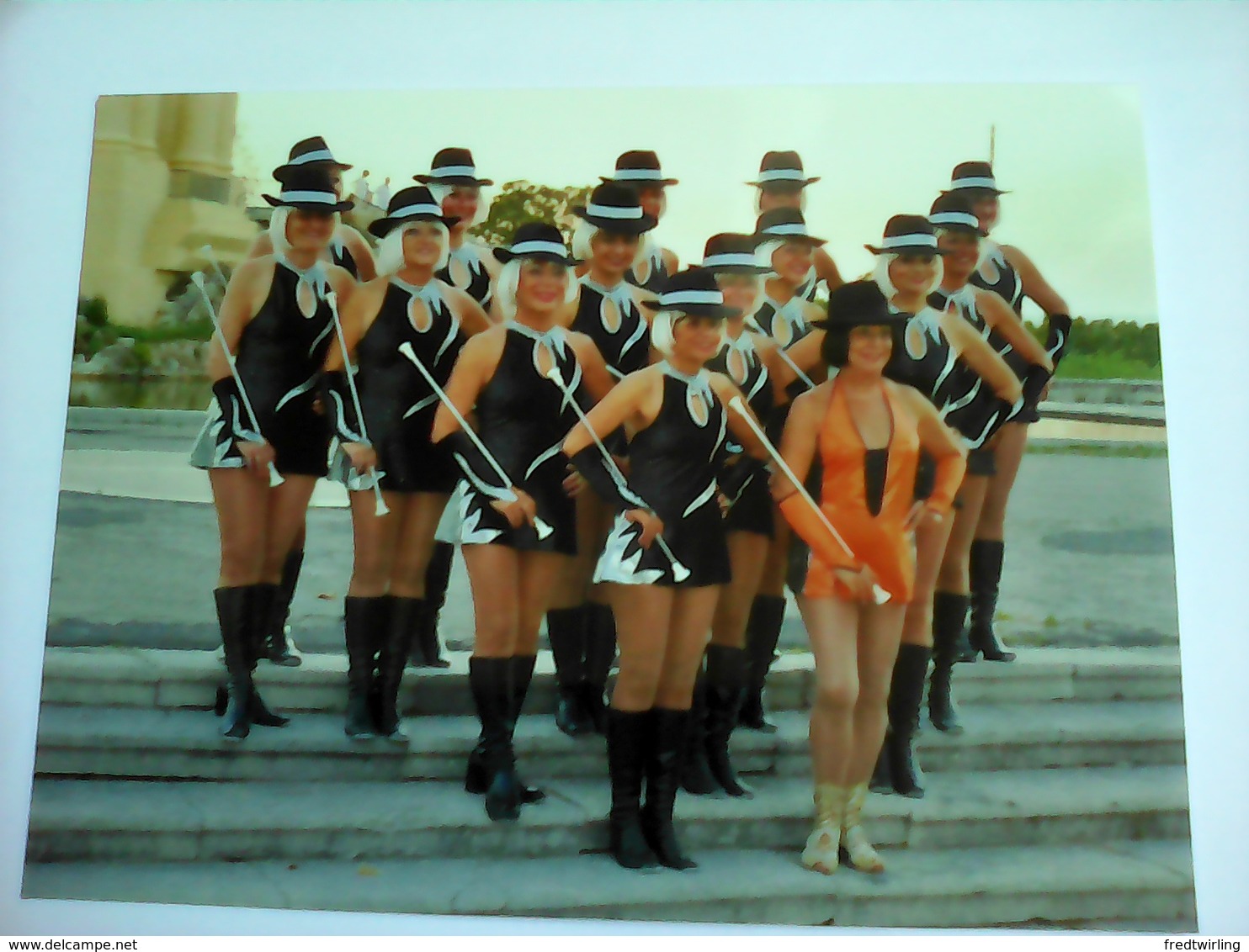 PHOTO MAJORETTES MAJOR S GIRLS MONTPELLIER 34 HERAULT - Andere & Zonder Classificatie