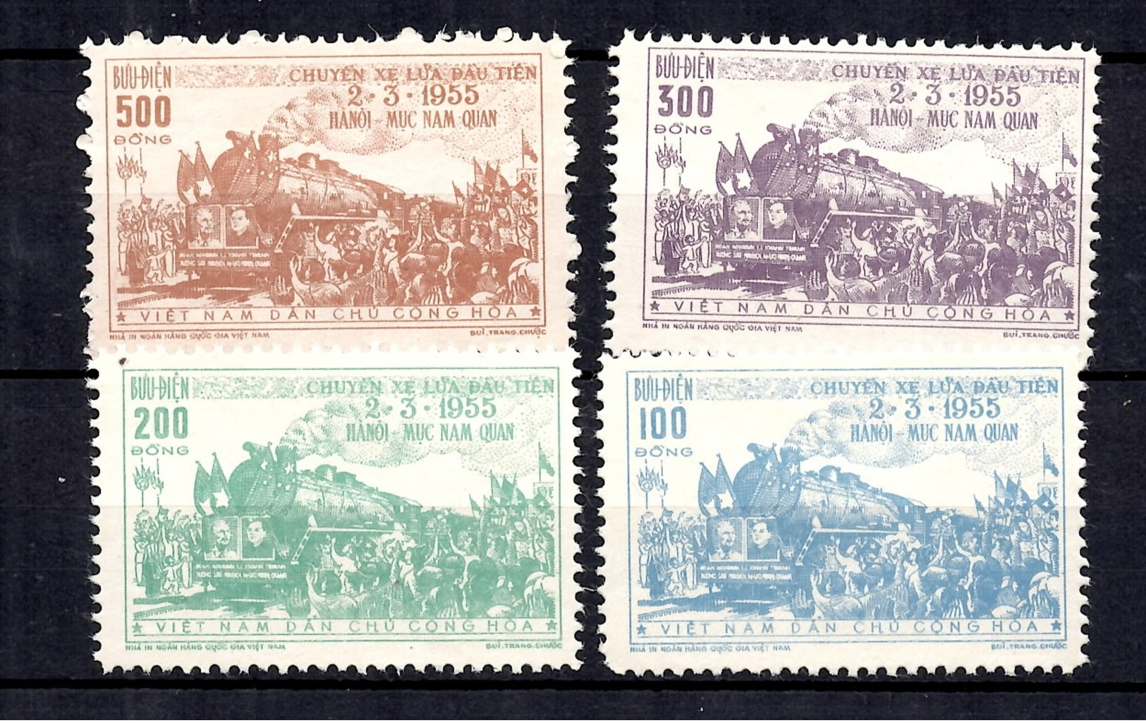 Vietnam Nord YT N° 89/92 Neufs ** MNH. TB. A Saisir! - Viêt-Nam