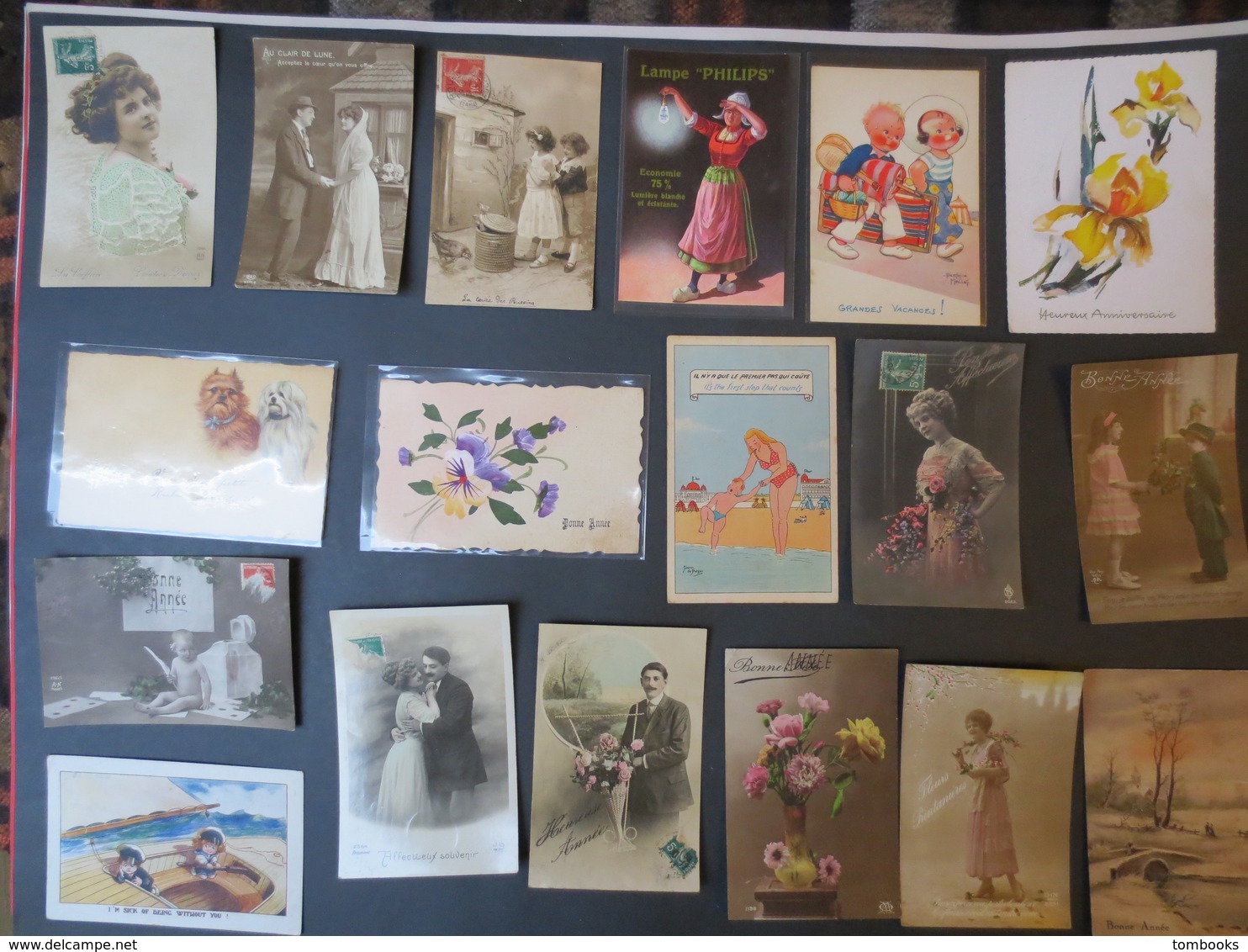 199 Cartes Postales Fantaisies - Anciennes Et Semi Modernes - Musicale - Chromos - Gauffrée Etc ( Photos ) B.E - 100 - 499 Postcards