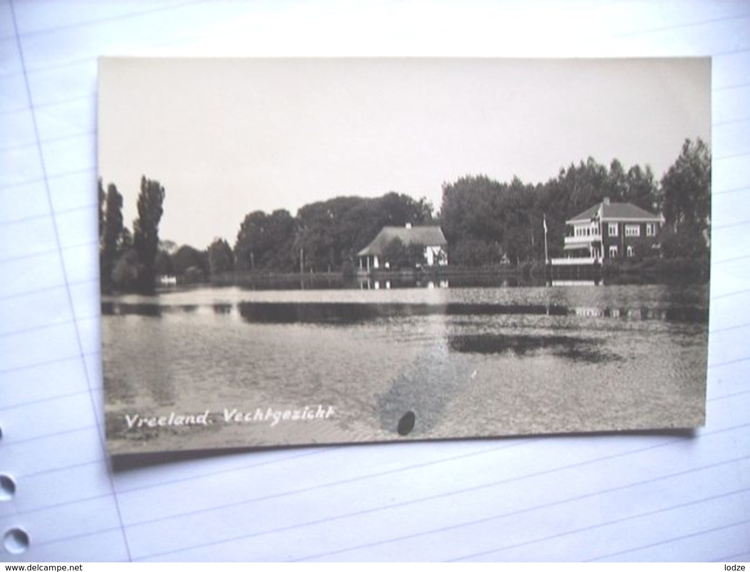 Nederland Holland Pays Bas Vreeland Bij Loenen Vechtgezicht Fotokaart Photo Card - Vreeland