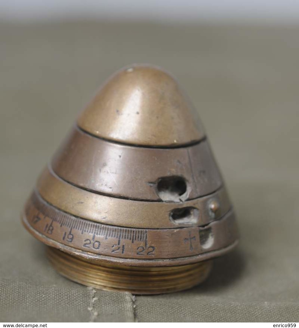 Inert British No 80 Artillery Fuze - Obus Douille Bossolo Hulse - Decorative Weapons