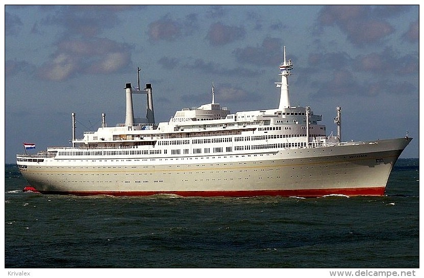 Ship Postcards - Passenger   Ship " Rotterdam    "   Read Description - World