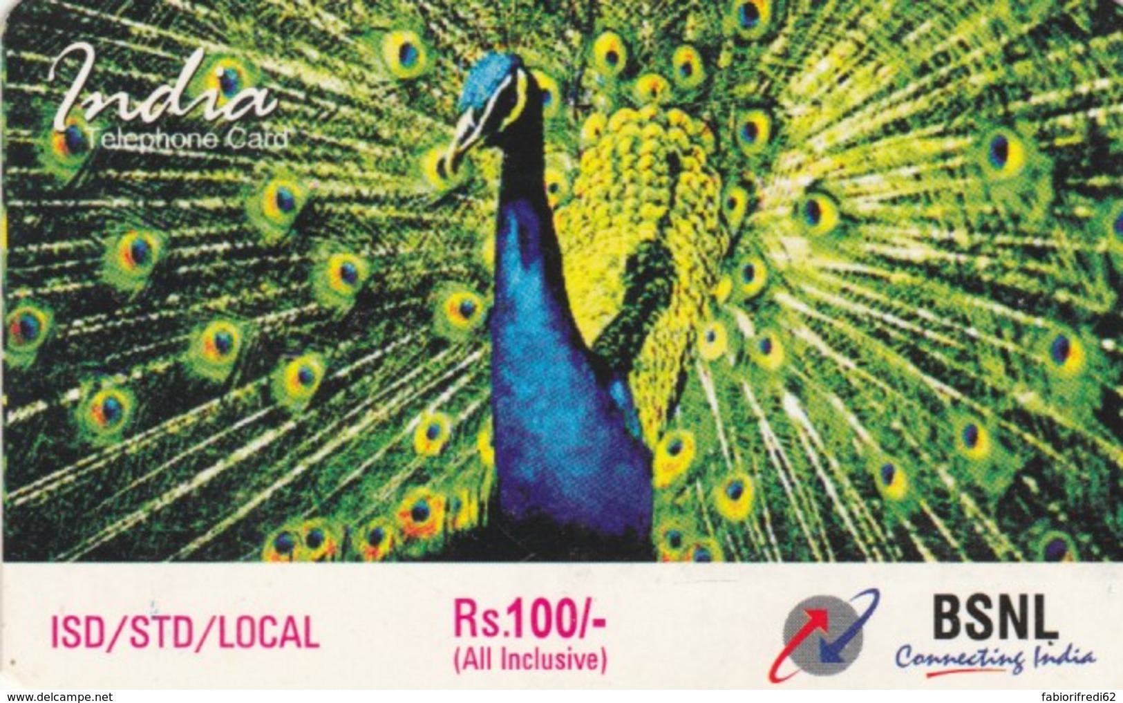 PREPAID PHONE CARD INDIA (PY610 - India