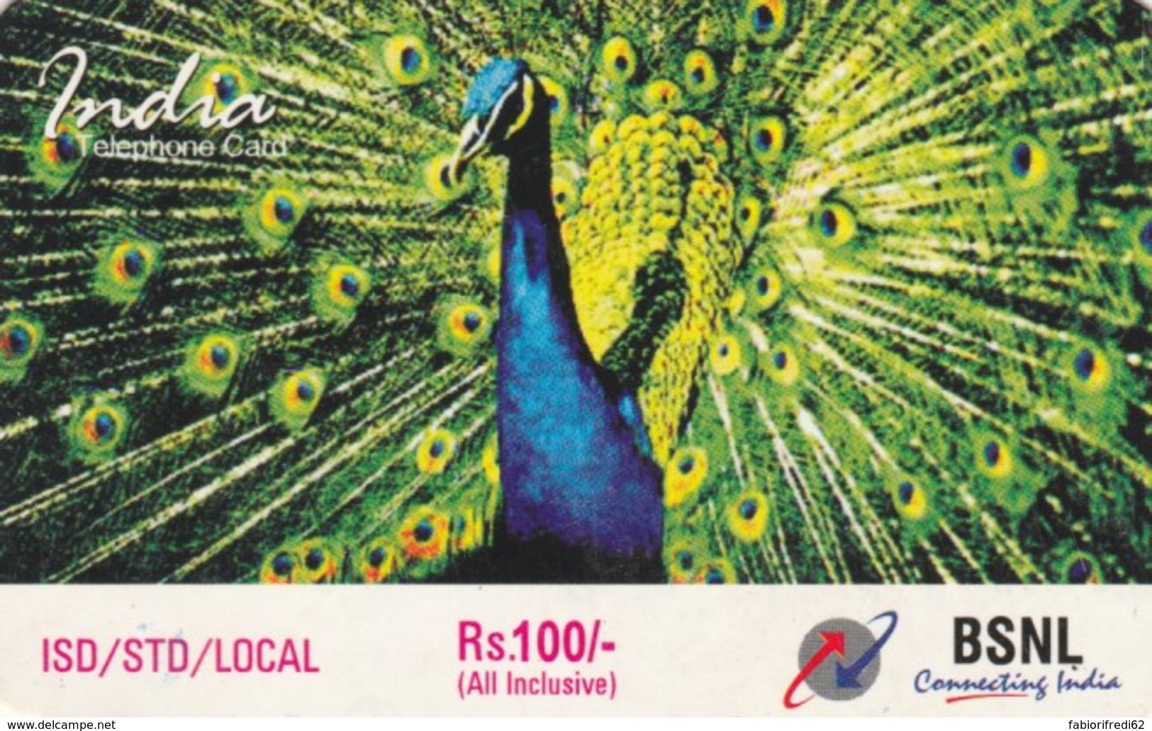 PREPAID PHONE CARD INDIA (PY612 - India