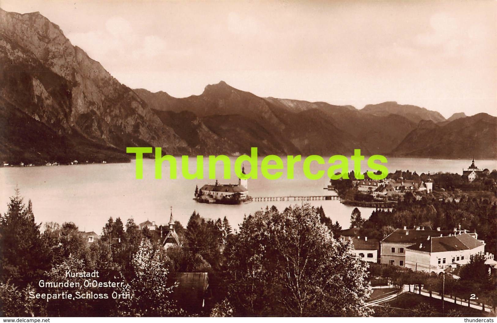 CPA CARTE DE PHOTO OSTERREICH AUSTRIA AUTRICHE GMUNDEN - Gmunden