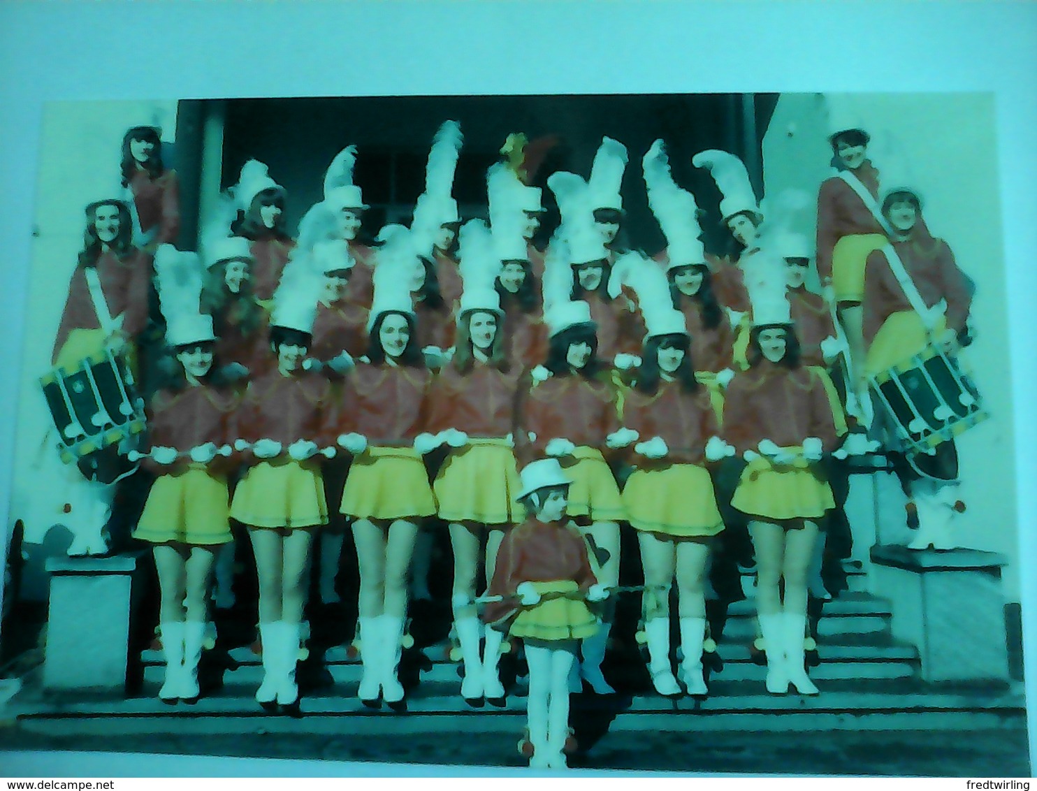 PHOTO MAJORETTES VEYRIER GENEVE SUISSE - Autres & Non Classés