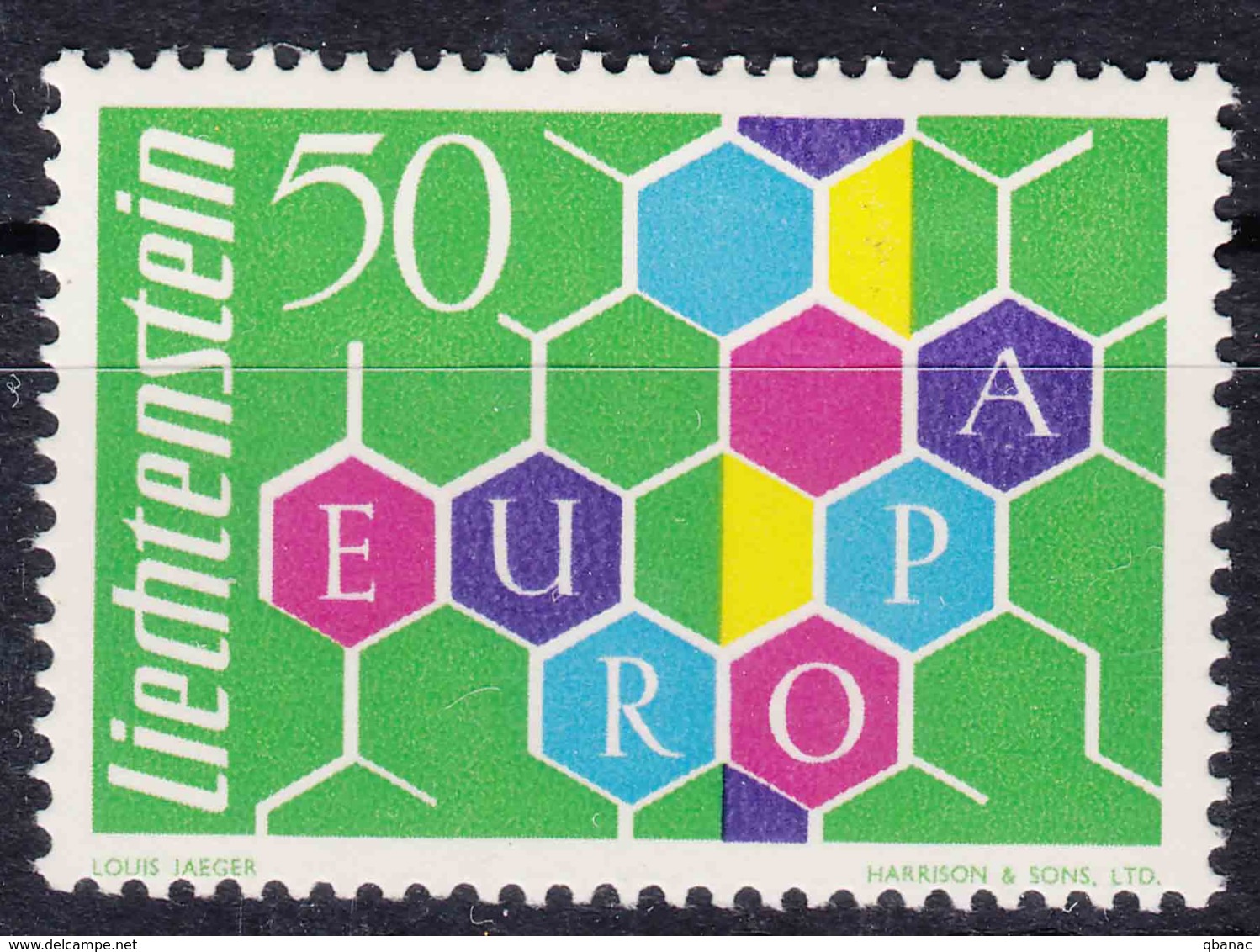 Liechtenstein 1960 Europa CEPT Mi#398 Mint Never Hinged - Ungebraucht