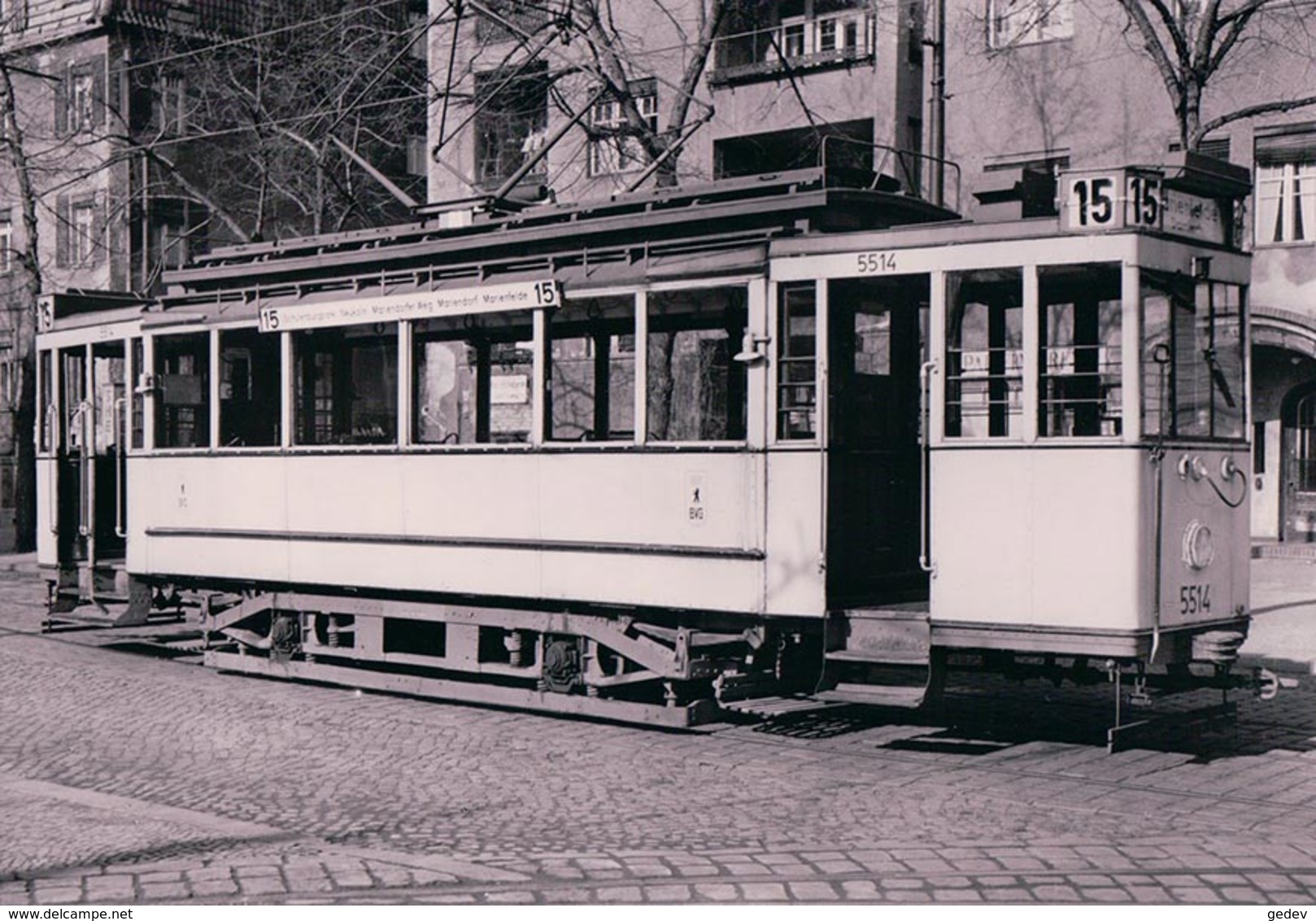 Allemagne, Berliner Verkehrsmittel, Strassenbahn, Retirage (BVG 713) 10x15 - Strassenbahnen