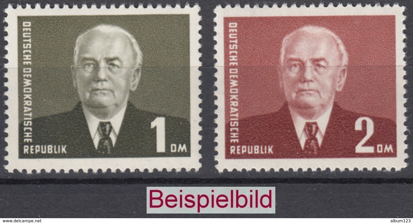 DDR 342-343 Briefmarken Postfrisch ** (6320-21) - Ungebraucht