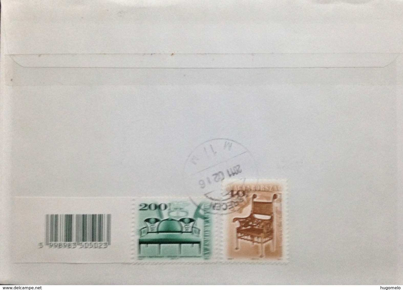 Hungary, Circulated Cover To Portugal, "Painting", "Giampietrino", "Gregorio Lazzarini", "Christianity", 2011 - Lettere