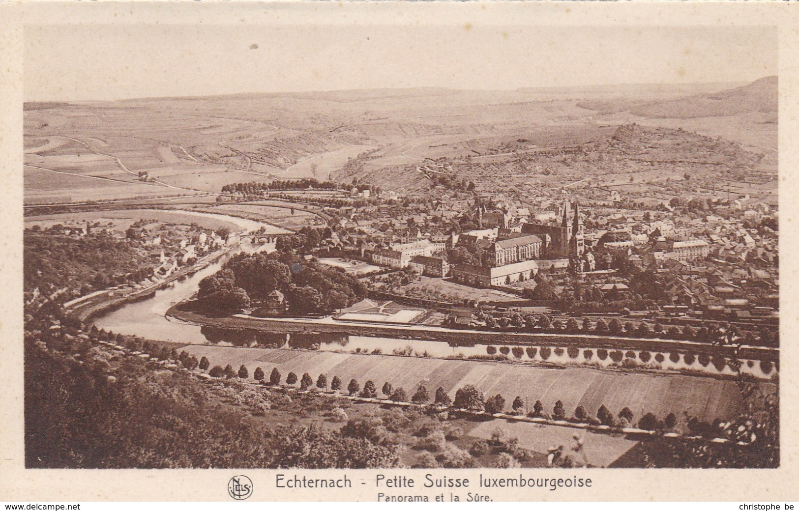 Echternach, Petite Suisse Luxmbourgeoise, Panorama Et La Sûre (pk68531) - Echternach