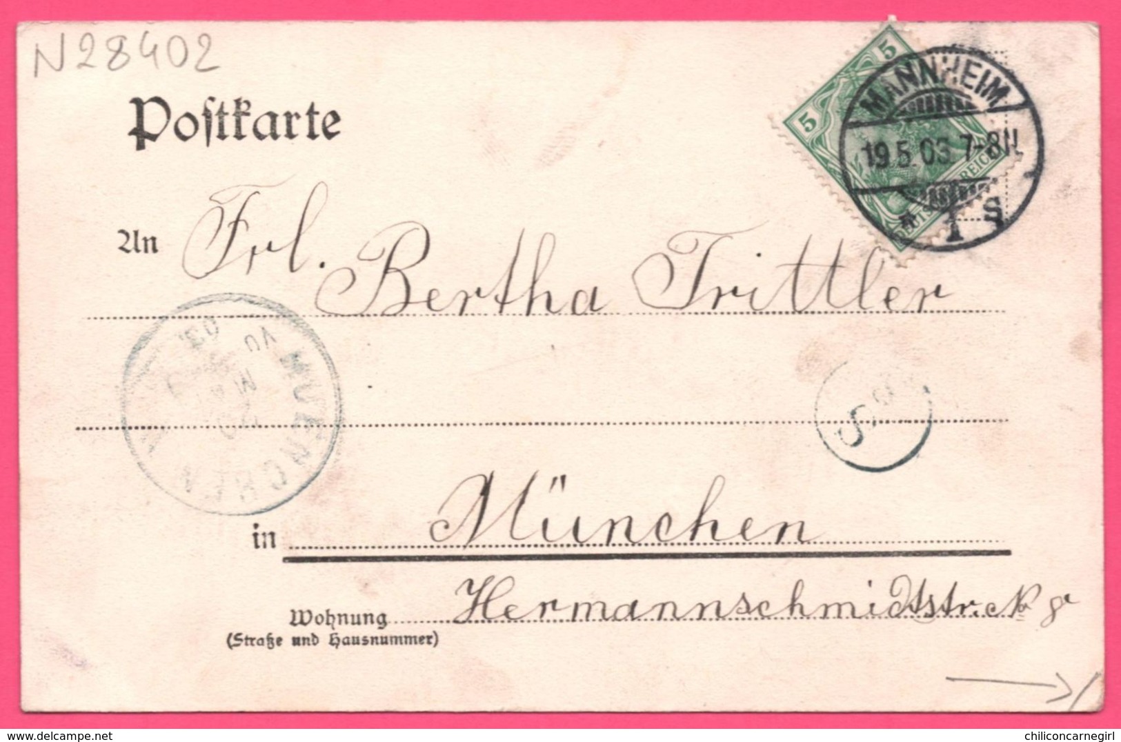 Mannheim - Bahnhof - Bus - Animée - 1903 - Mannheim