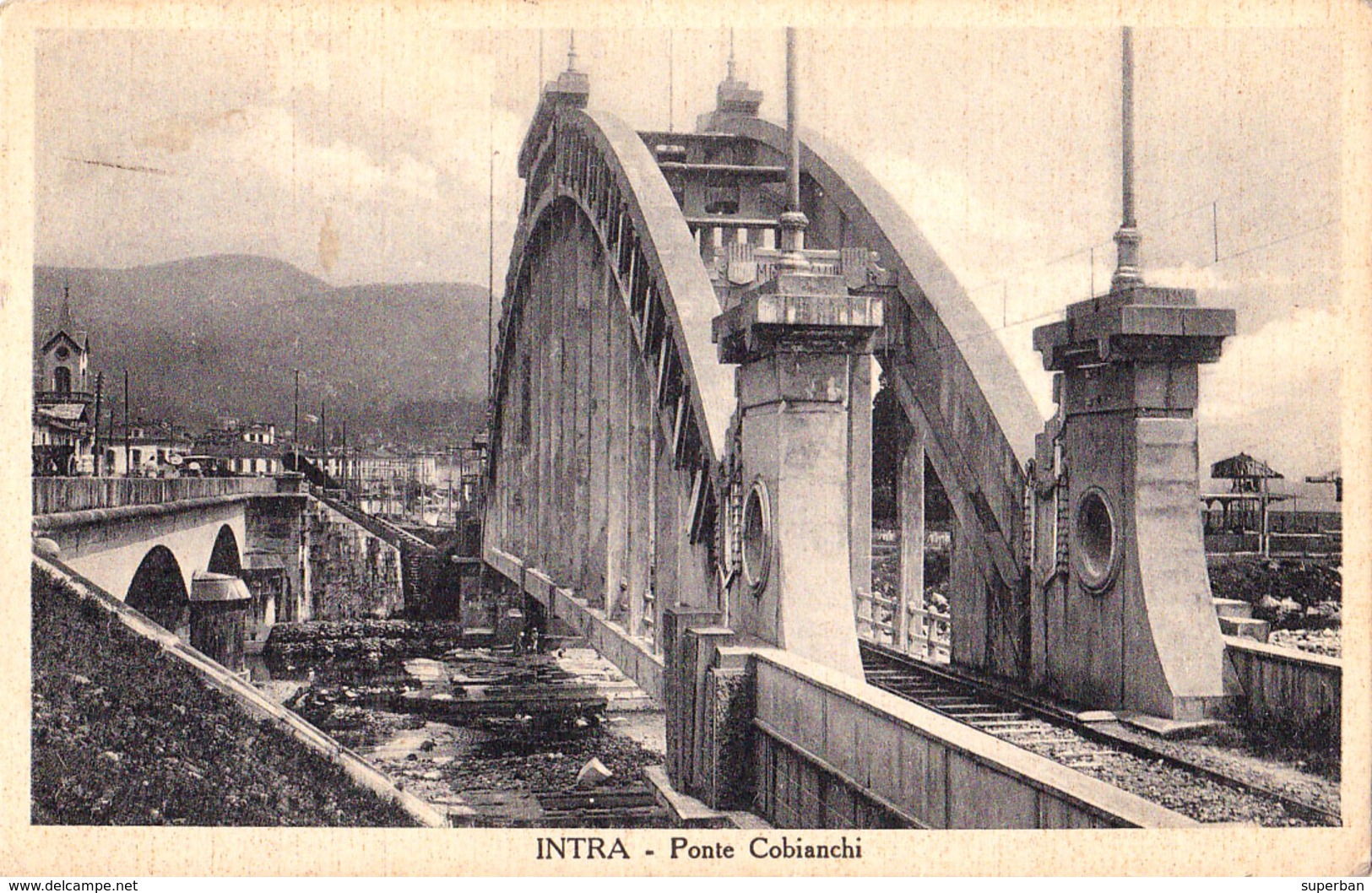 INTRA / VERBANIA : PONTE COBIANCHI - ANNÉE / YEAR ~ 1930 - '935 (ae006) - Verbania