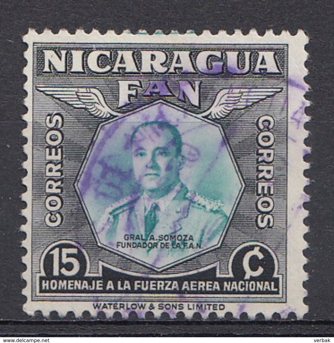 NICARAGUA 1954   Mi.nr: 1080  Für Die Luftwaffe  Oblitérés - Used - Gebruikt - Nicaragua