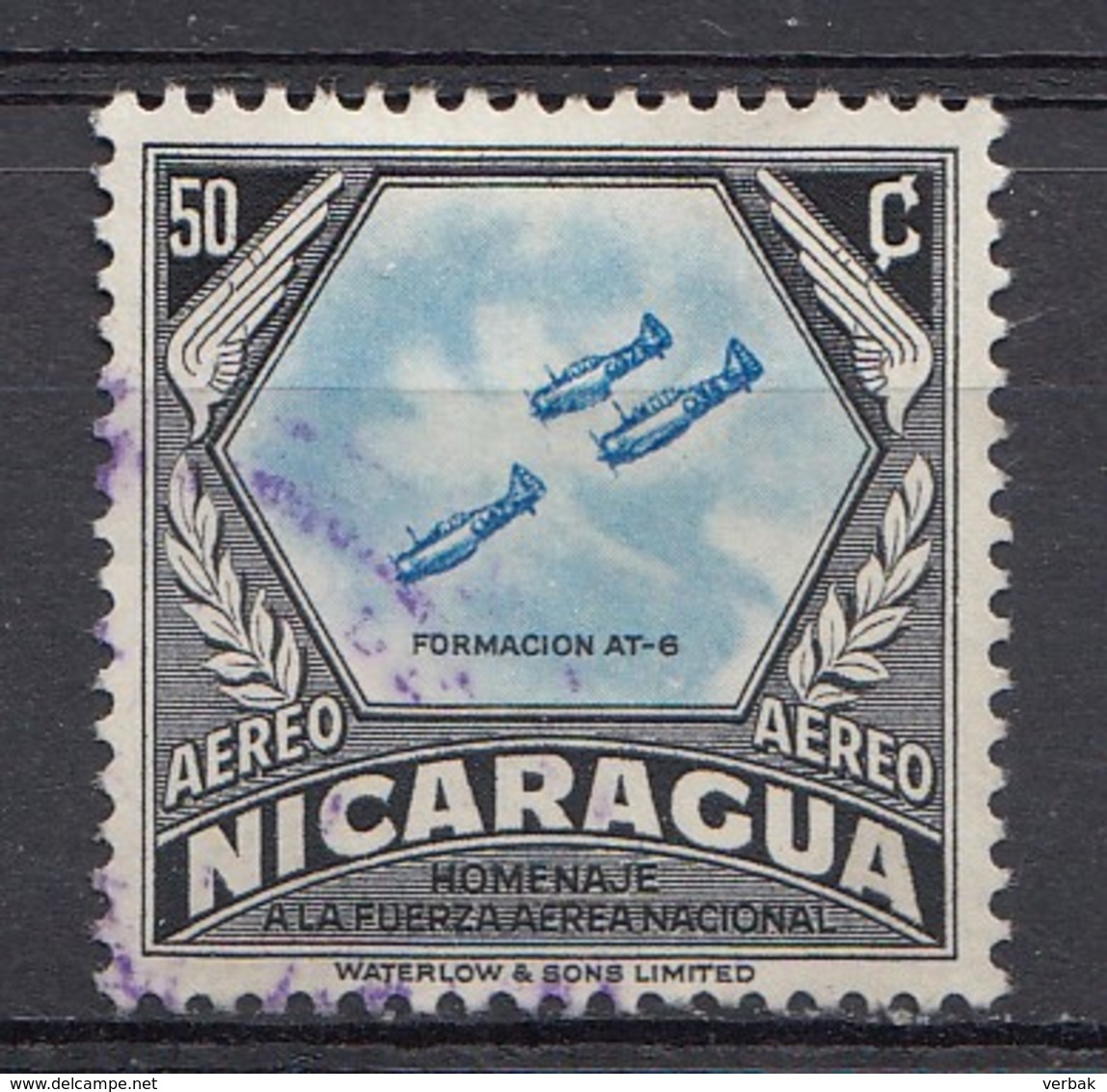NICARAGUA 1954   Mi.nr: 1084  Für Die Luftwaffe  Oblitérés - Used - Gebruikt - Nicaragua