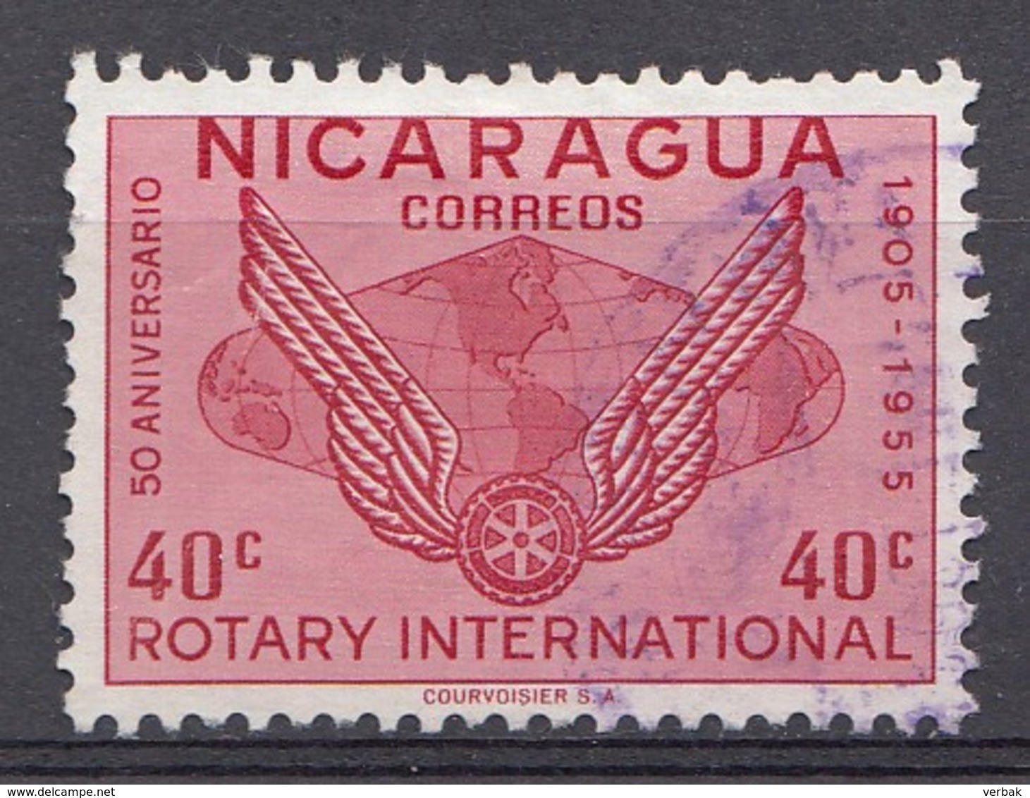 NICARAGUA 1955   Mi.nr: 1089  Rotary Club  Oblitérés - Used - Gebruikt - Nicaragua